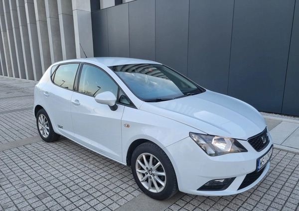 Seat Ibiza cena 38900 przebieg: 76000, rok produkcji 2017 z Siedlce małe 137